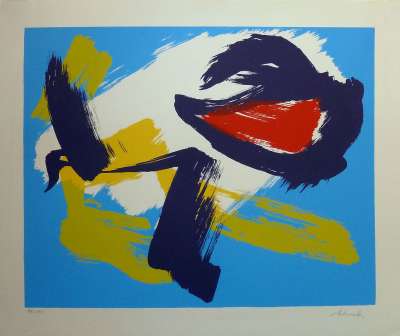 Sans titre (Lithograph) -  Gérard  SCHNEIDER