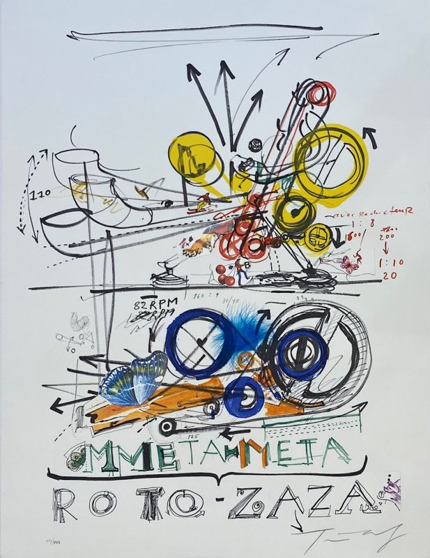 Meta-Meta, Roto-Zaza (Técnica mixta (moderna)) - Jean TINGUELY