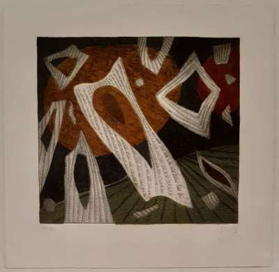 Composition 10 (Gravure) - Henri GOETZ