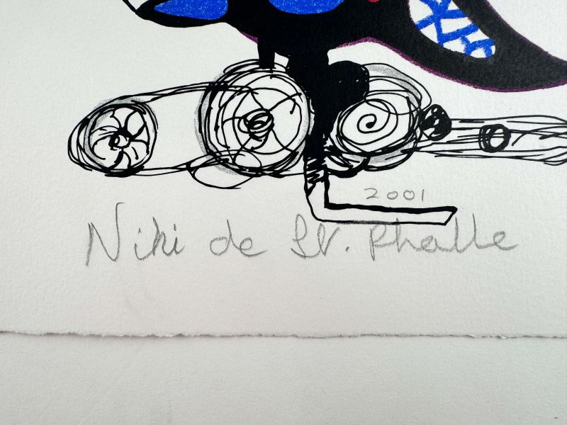 Totem (Farblithographie) - Niki DE SAINT PHALLE