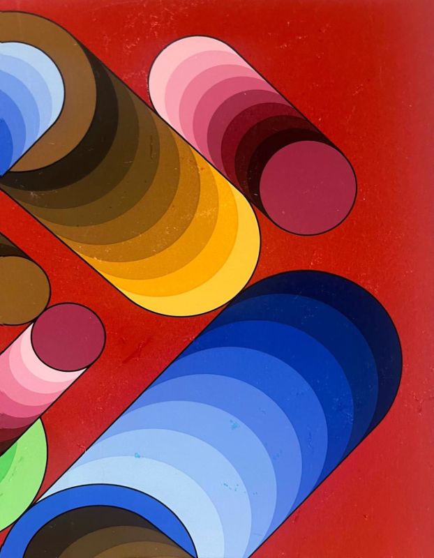 Oslop (Sérigraphie) - Victor  VASARELY