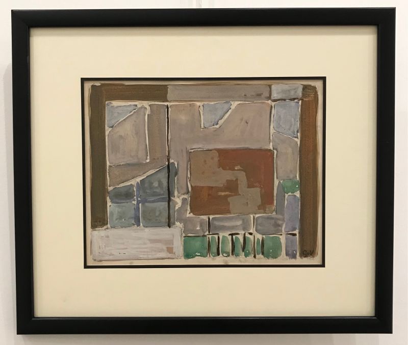 Composition (Gouache (modern)) - Geer VAN VELDE