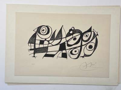 Mir&oacute; Sculpteur (Lithographie) - Joan  MIRO