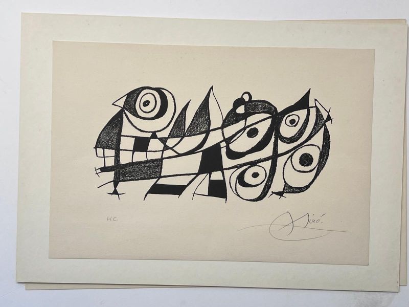 Mir&oacute; Sculpteur (Lithograph) - Joan  MIRO