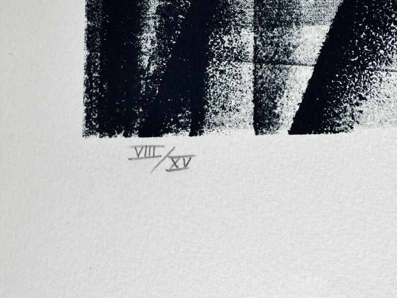 L 1977-4 (Autographie) - Hans HARTUNG