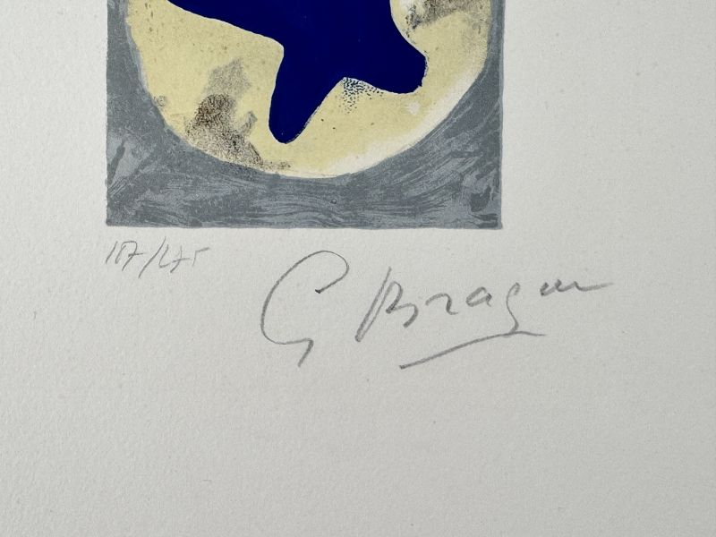 Soleil et Lune II (Lithographie) - Georges BRAQUE