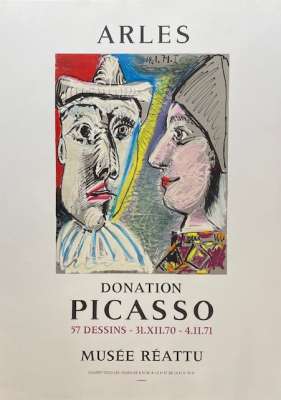 Donation Picasso, 57 dessins - Musée Réattu, Arles (Poster) - Pablo  PICASSO