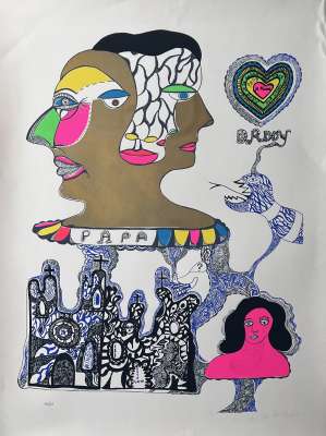 Nana Power (Siebdruck) - Niki DE SAINT PHALLE