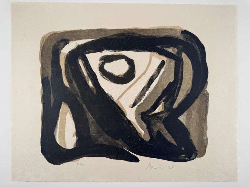 Sin t&iacute;tulo (Litografía) - Bram   VAN VELDE