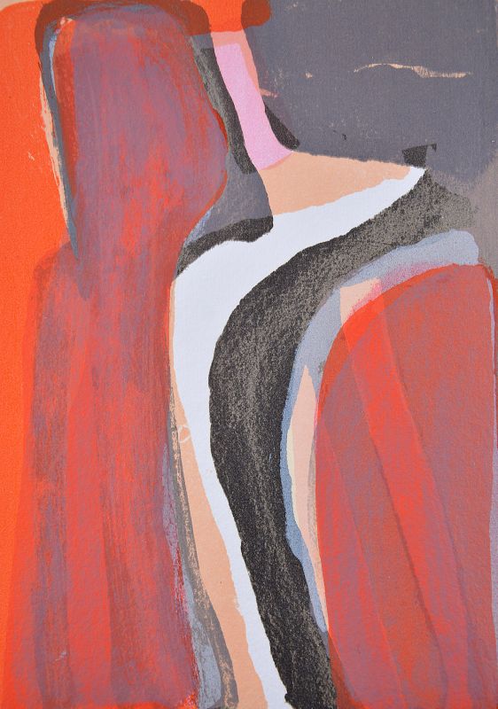 En sus voces, las aguas (Litografía) - Bram   VAN VELDE