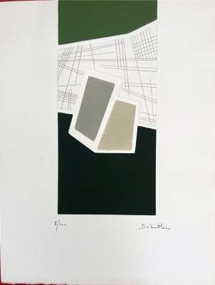 Image du temps (Engraving) - Jacqueline DEBUTLER
