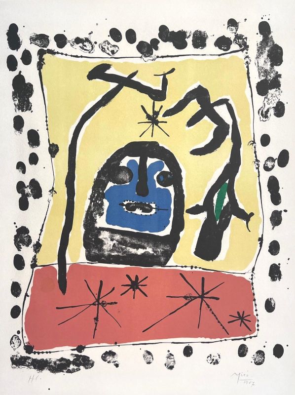 Exposition à la Galerie Matarasso, Nice, 1957 (Litografía) - Joan  MIRO