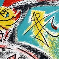 Ballet d'insectes (Farblithographie) — André MASSON — Detailansicht