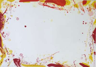 Damp (SF 90) (Lithographie) - Sam FRANCIS