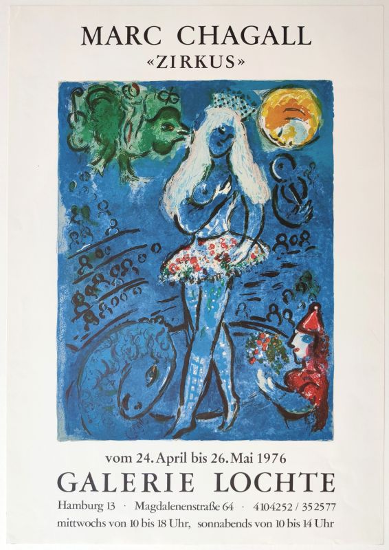 Zirkus (Póster) - Marc CHAGALL