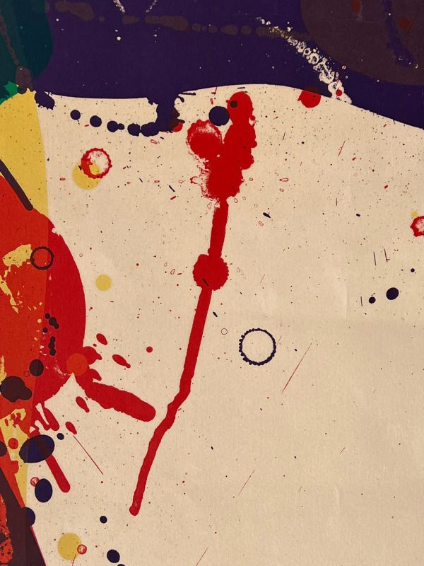 Untilted (Lithograph) - Sam FRANCIS