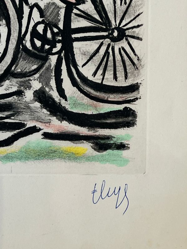 Les Constructeurs (Aguatinta) - Fernand LEGER