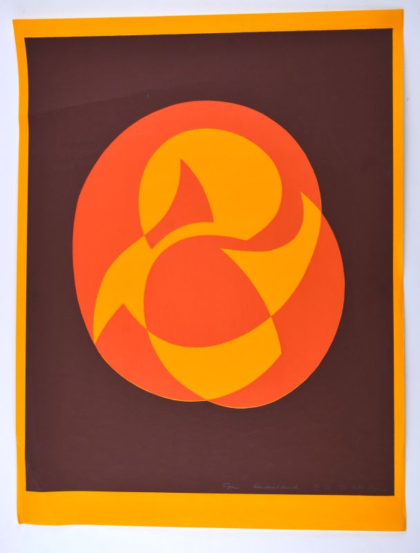 Artiste inconnu // Sans titre (Sérigraphie) — Artistes Divers