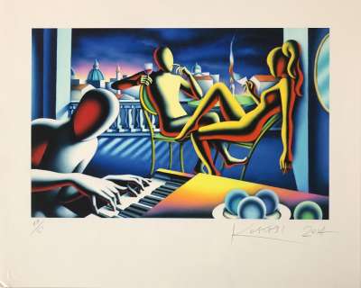 Sans titre (Silksreen) - Mark KOSTABI