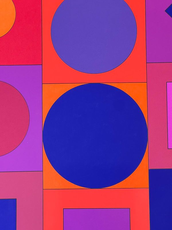 Granat (Silksreen) - Victor  VASARELY