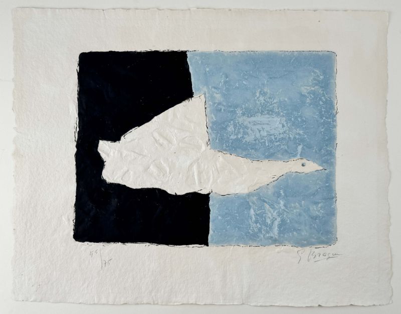 El pato (Litografía) - Georges BRAQUE