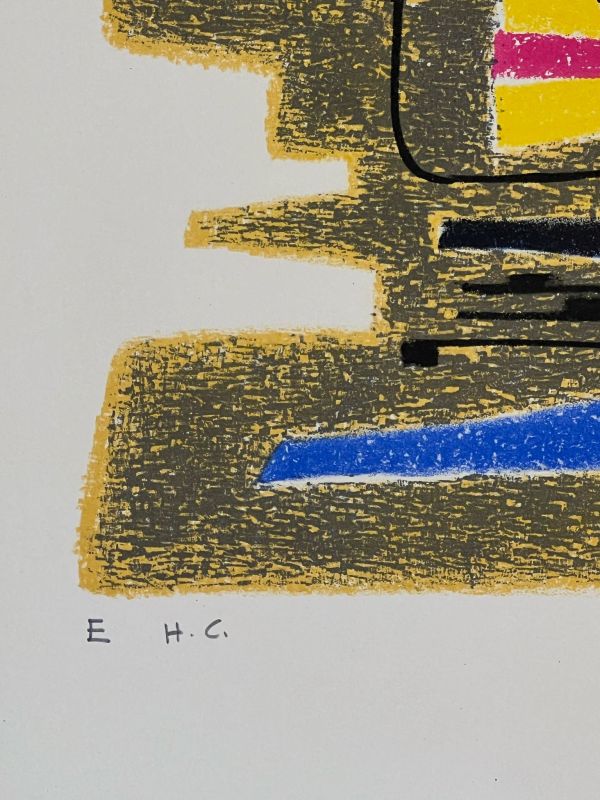 Le Contrapunctor de Buxtehude (Lithographie) - Gustave  SINGIER