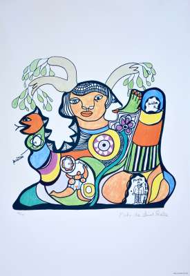 Hommage an das Leben (Offsetdruck) - Niki DE SAINT PHALLE