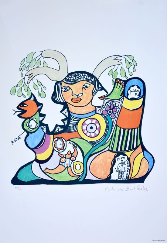 Homenaje a la vida (Offset) - Niki DE SAINT PHALLE