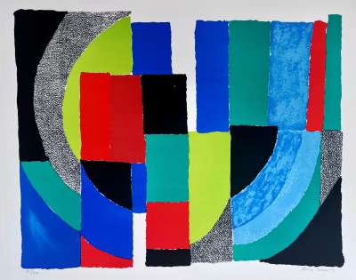 Viking (Lithograph) - Sonia DELAUNAY