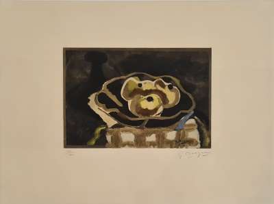 Still life (Etching) - Georges BRAQUE