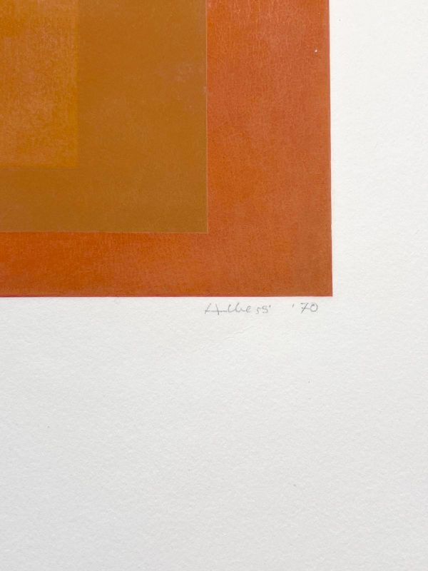 Homage to the Square : MMA-2 (Siebdruck) - Josef ALBERS