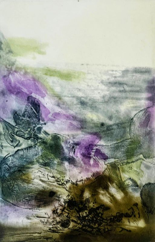 Canto Pisan (Planche 7) (Eau-forte et aquatinte) - Wou-ki  ZAO