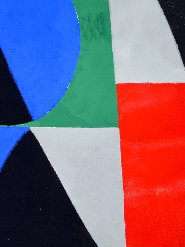 Po&eacute;sie de mots, po&eacute;sie de couleurs (Pochoir) - Sonia DELAUNAY
