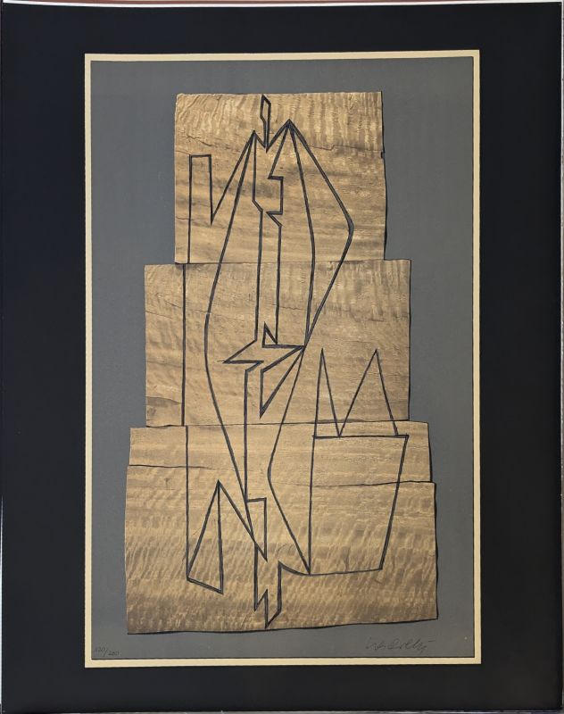 Gordes Tabor (Farblithographie) - Victor  VASARELY