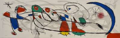 L'émancipation définitive de la queue du chat (Eau-forte et aquatinte) - Joan  MIRO