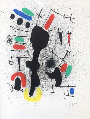 Liberté des libertés (Lithograph) - Joan  MIRO