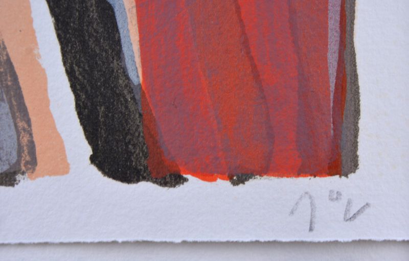 En sus voces, las aguas (Litografía) - Bram   VAN VELDE