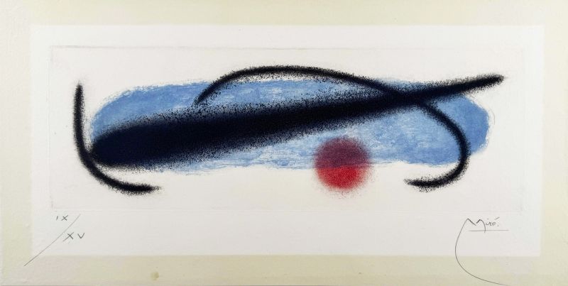 Fus&eacute;es 1 (Etching and aquatint) - Joan  MIRO