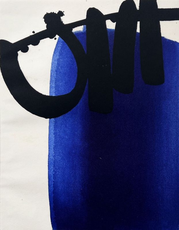 Eau-forte XXI (Eau-forte et aquatinte) - Pierre  SOULAGES