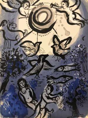Creation (Lithograph) - Marc CHAGALL