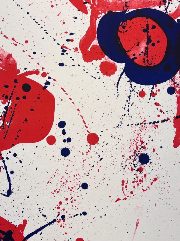 Sans titre (SF 49) (Lithographie) - Sam FRANCIS