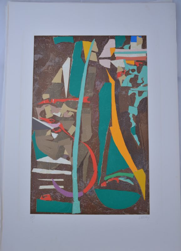 Journal d'un fou (Farblithographie) - André LANSKOY