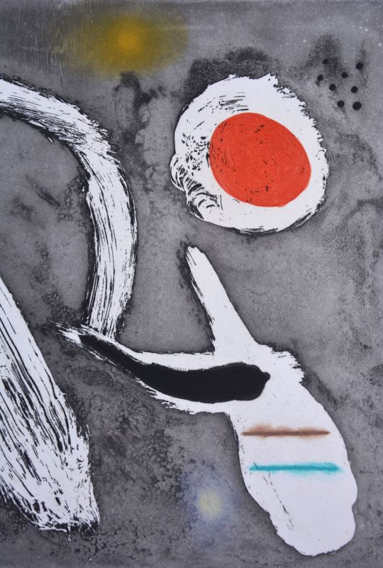 Starker Wind (Radierung und Aquatinta) - Joan  MIRO