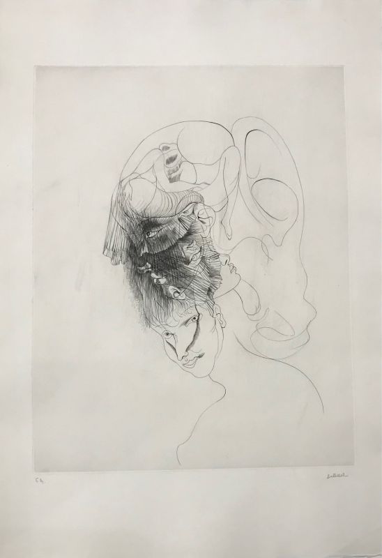 Faces (Etching) - Hans BELLMER