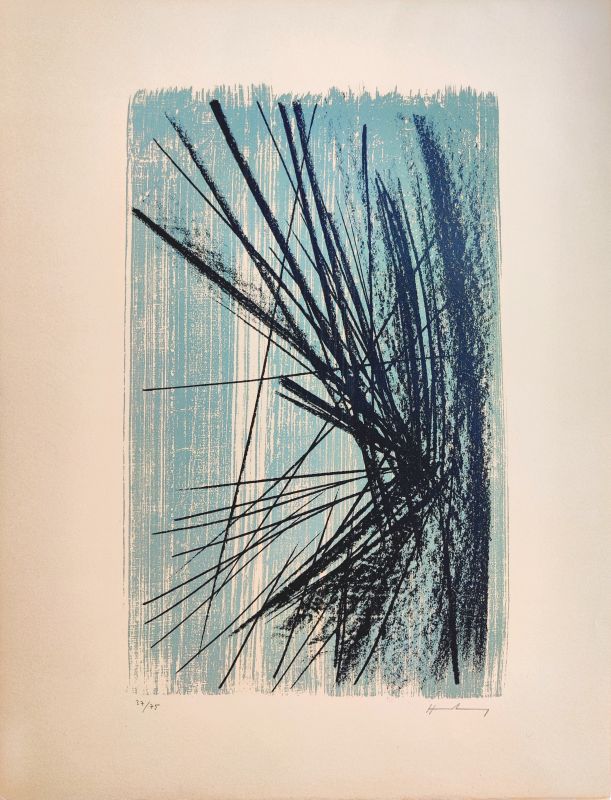 L 34 (Lithograph) - Hans HARTUNG