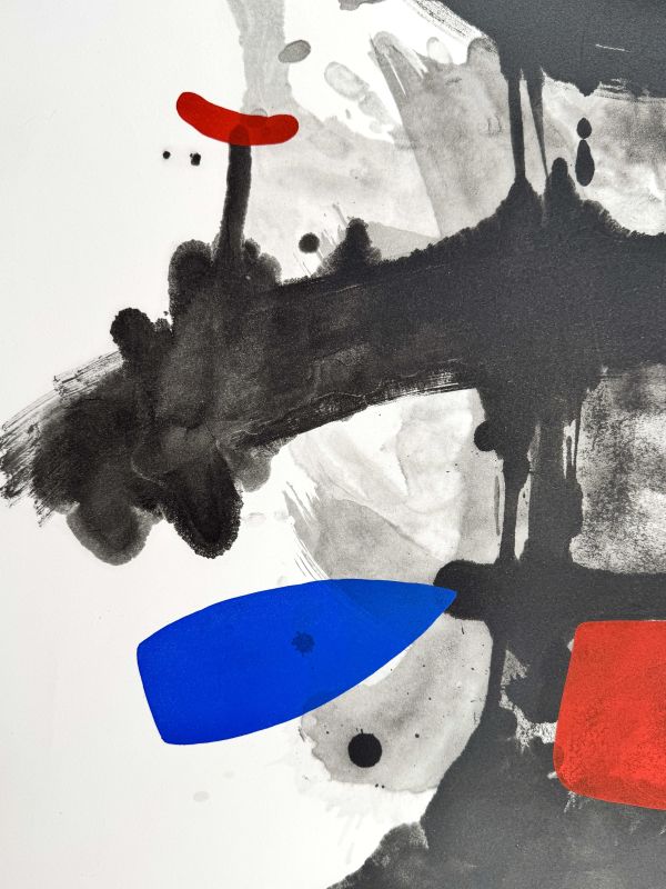 The riddled angel (Aquatint) — Joan MIRO — Detail view