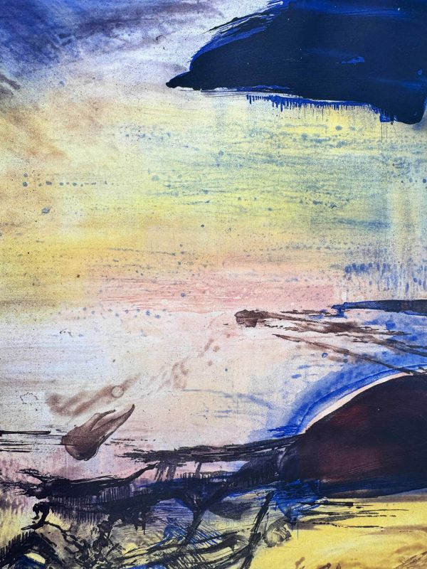 Ohne Titel (Radierung und Aquatinta) - Wou-ki  ZAO