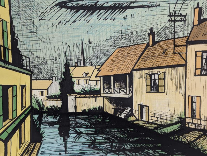 Arpajon (Lithograph) - Bernard BUFFET