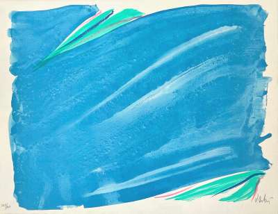 Signe-Paysage (Lithograph) - Olivier DEBRE