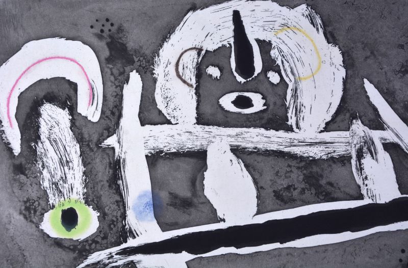 Starker Wind (Radierung und Aquatinta) - Joan  MIRO